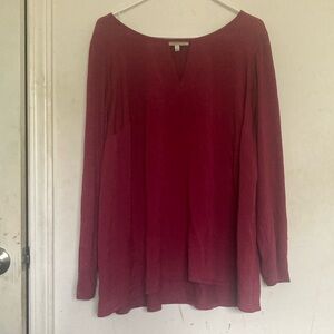 41 Hawthorn size 3x long sleeve burgundy shirt
